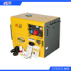 type silencieux 5.5KW générateurs diesel monophasés avec démarrage électrique